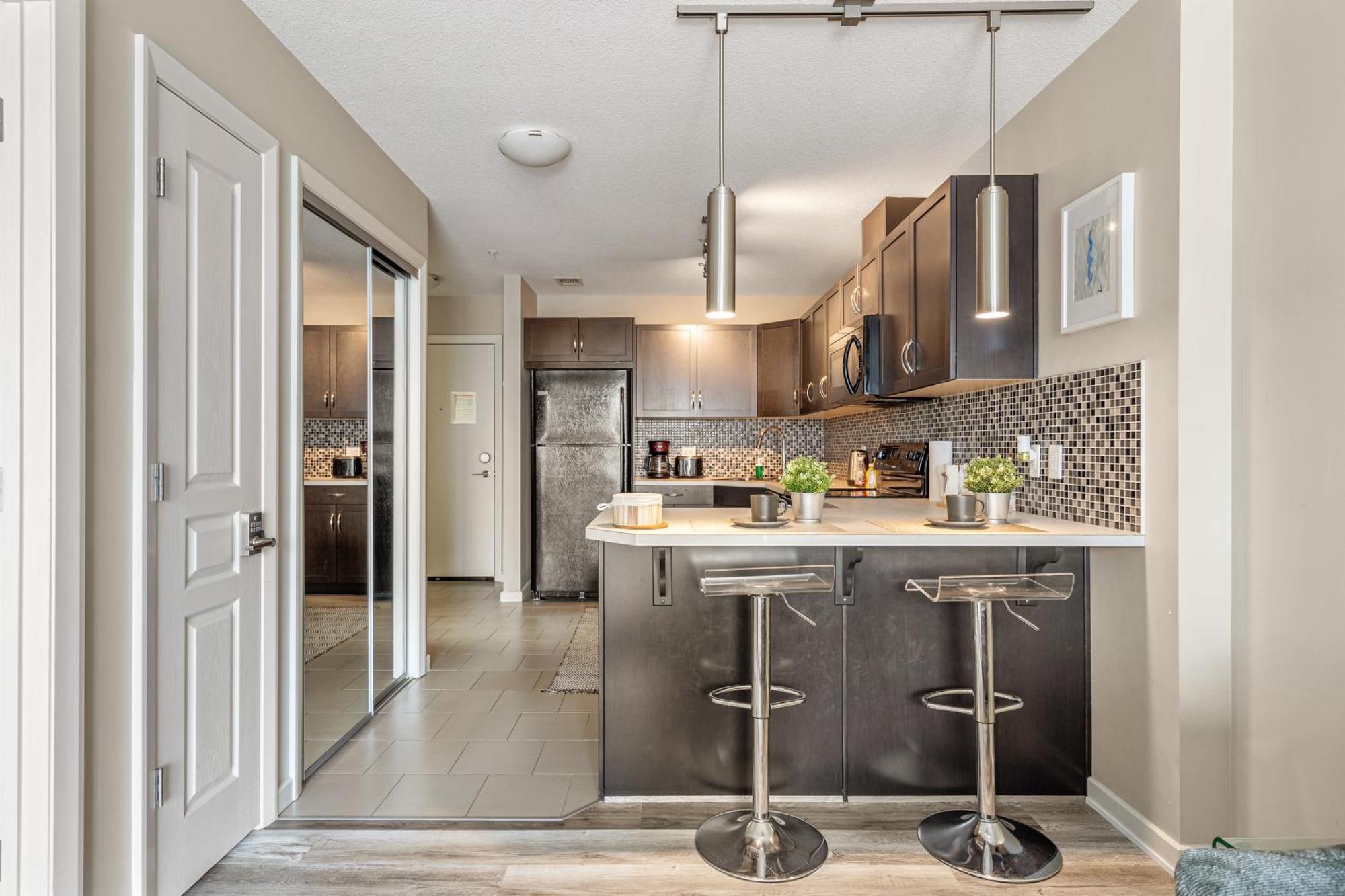 City Centre Retreat - 1Br Condo With Desk YYC Exteriér fotografie